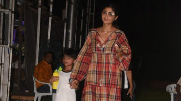 SPOTTED: Shilpa Shetty & son Viaan in Juhu