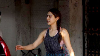 Sara Ali Khan spotted at gym