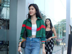 Shanaya Kapoor and Ananya Pandey snapped in Mumbai