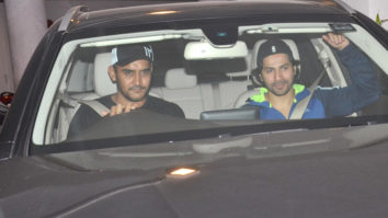 Shashank Khaitan, Varun Dhawan & Ayan SPOTTED at Karan Johar’s house