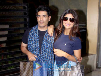 Shilpa Shetty spotted at Manish Malhotra's office