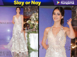 Slay or Nay: Ananya Panday in Manish Malhotra for the Manish Malhotra Wedding Junction Festive Show