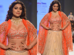 Slay or Nay: Shriya Saran in Ashwini Reddy for the Bombay Times Fashion Week 2018
