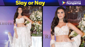Slay or Nay: Tara Sutaria in Manish Malhotra   for the Manish Malhotra Wedding Junction Festive Show