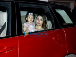 Soha Ali Khan and Inaaya Naumi Kemmu snapped Karan Johar’s house