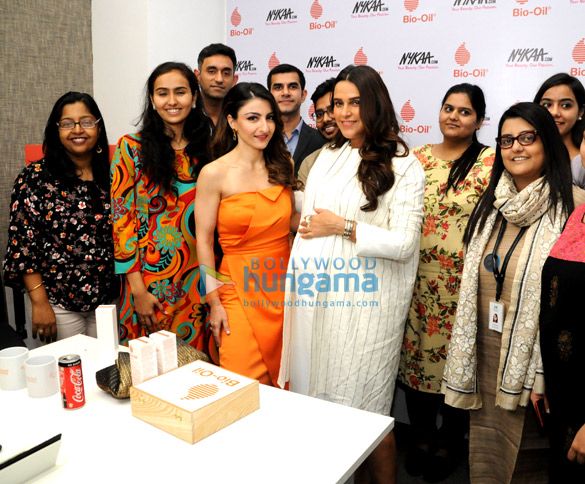 soha ali khan at graces the launch of the bio oil coffee table book 5