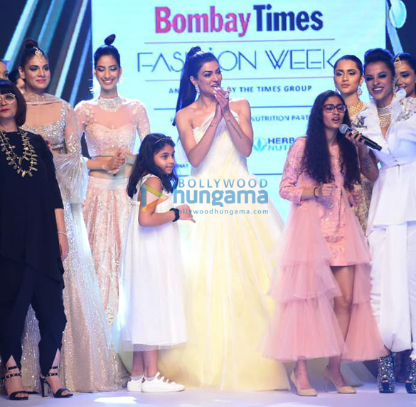 Sushmita Sen and others walk the ramp on Day 3 at Bombay Times Fashion Week 2018