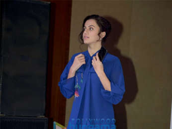 Taapsee Pannu attends the launch of Panasonic Mobiles