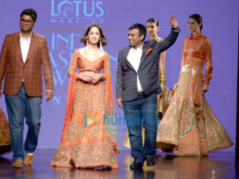 Tabu, Athiya Shetty and others walks the ramp at Lotus Make-up India Fashion Week 2018
