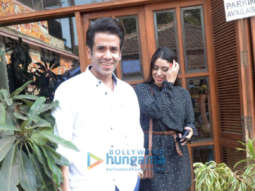 Tusshar Kapoor and Aftab Shivdasani’s wife Nin Dusanj spotted in Bandra