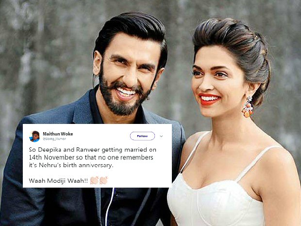 Twitter has a field day with hilarious memes after Deepika Padukone and Ranveer Singh announce their wedding