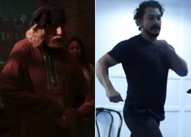 WATCH Amitabh Bachchan and Aamir Khan undergo rigorous action training for fight sequences for Thugs Of Hindostan
