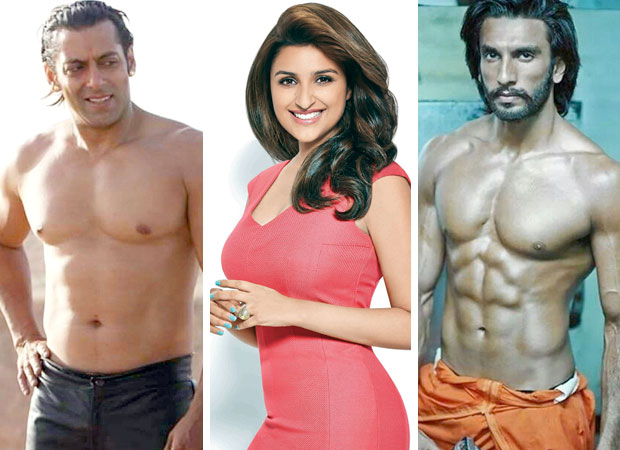 WATCH Who looks better WITHOUT A SHIRT – Salman Khan or Ranveer Singh Parineeti Chopra answers WATCH Who looks better WITHOUT A SHIRT – Salman Khan or Ranveer Singh Parineeti Chopra answers