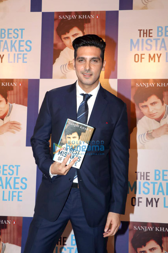 zayed khan sussanne khan hema malini and others snapped at sanjay khans book launch the best mistakes of my life 1