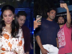 SPOTTED:Lara Dutta with Hubby,Manyata Dutt & Kids,Bobby Deol,Urmila and others@Yauatcha