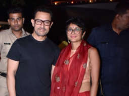 SPOTTED : Aamir Khan with Kiran Rao @ Prithvi Theatre