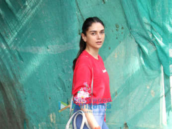 Aditi Rao Hydari and Iulia Vantur snapped at the gym