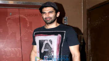 Aditya Roy Kapur, Ishaan Khatter and Chunky Pandey spotted at Juhu PVR