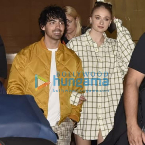 Ahead of Nick Jonas - Priyanka Chopra's wedding, Joe Jonas and Sophie Turner arrive in Mumbai Ahead of Nick Jonas - Priyanka Chopra's wedding, Joe Jonas and Sophie Turner arrive in Mumbai