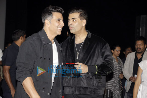 akshay kumar and karan johar attend the press meet for 2 0 6