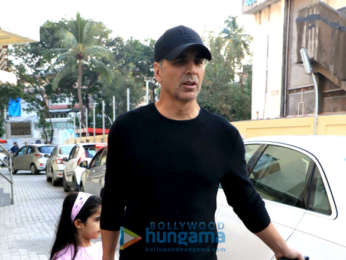 Akshay Kumar and family spotted at PVR, Juhu