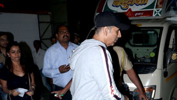 Akshay Kumar snapped post practise for Lux Golden Rose Awards