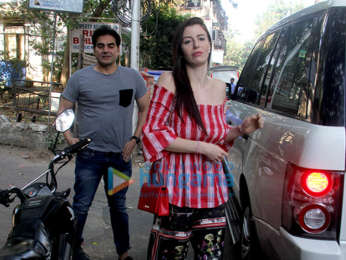 Arbaaz Khan and Giorgia Andriani snapped in Bandra