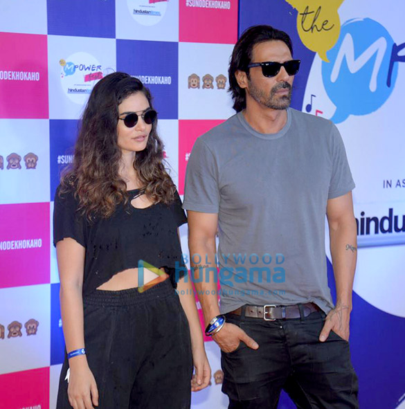 arjun rampal gabriella demetriades and ananya birla grace the mpower fest 3