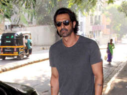 Arjun Rampal and Gabriella Demetriades snapped at Hakim’s Aalim