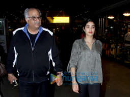 Boney Kapoor, Janhvi Kapoor, Kajol and others snapped at the airport
