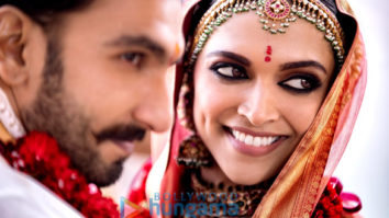 Deepika Padukone and Ranveer Singh snapped during their Konkani wedding ceremony at Lake Como, Italy