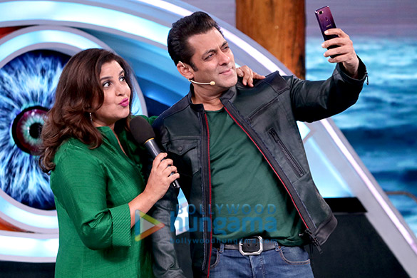 Farah Khan meets Salman Khan in Bigg Boss 12 Farah Khan meets Salman Khan in Bigg Boss 12
