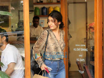 Fatima Sana Shaikh snapped at Sequel in Bandra