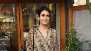 Fatima Sana Shaikh snapped at Sequel in Bandra