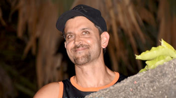 Hrithik Roshan snapped at his residence