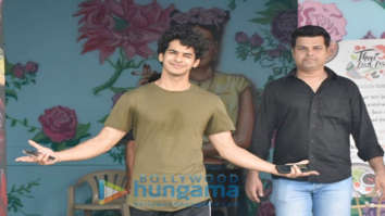 Ishaan Khatter and Janhvi Kapoor spotted at Su Casa in Bandra