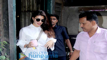 Jacqueline Fernandez snapped at Pali Village Cafe in Bandra