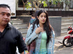 Janhvi Kapoor snapped at Manish Malhotra’s store