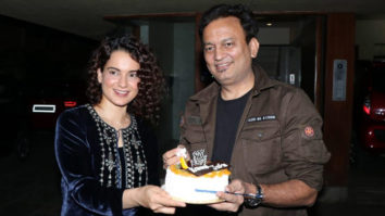 Kangana Ranaut celebrates Kamal Jain’s birthday at his office in Juhu