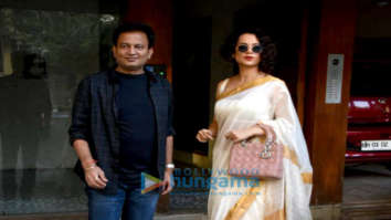 Kangana Ranaut snapped at Kamal Jain’s office in Juhu