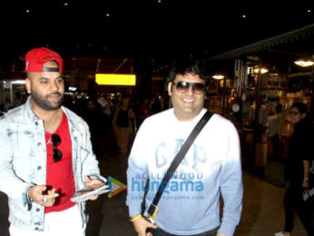Kapil Sharma snapped at the airport