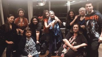 Karan Johar, Gauri Khan, Shweta Bachchan party with their mothers Karan Johar, Gauri Khan, Shweta Bachchan party with their mothers