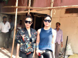 Kareena Kapoor Khan and Malaika Arora snapped at the gym