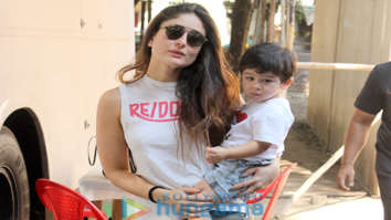 Kareena Kapoor Khan and Taimur Ali Khan spotted at Mehboob Studio in Bandra