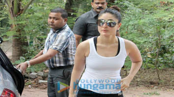 Kareena Kapoor Khan snapped at dance class