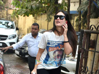 Kareena Kapoor Khan spotted at the gym in Bandra
