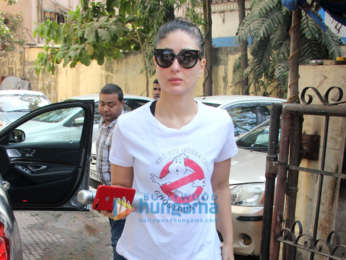 Kareena Kapoor Khan spotted outside the gym