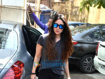 Kareena Kapoor Khan spotted outside the gym in Bandra