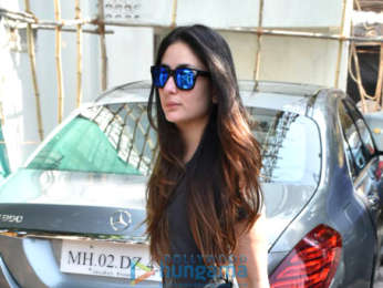 Kareena Kapoor Khan spotted outside the gym in Bandra