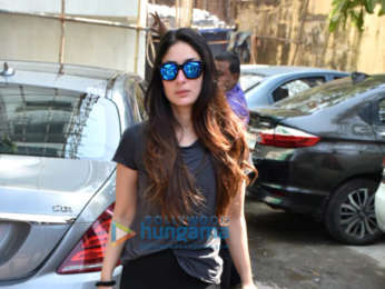 Kareena Kapoor Khan spotted outside the gym in Bandra